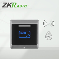 Lector RFID de Venta al Por Mayor de Fábrica, Material ABS, Interfaz WG26/34, Compatible con Tarjetas de Proximidad, Lector de Control de Acceso