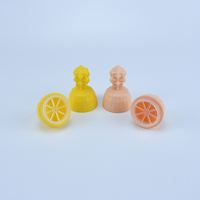 Lege Plastic Lippenbalsemcontainer Fruitvorm 10G Pp Milieuvriendelijke Lip Scrub Stick Cosmetische Huidverzorgingscontainer