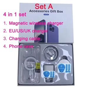 Nouvelle Offre 2026 : Coffret Cadeau 7-en-1 pour Smartwatch avec Écouteurs, <span class=keywords><strong>Chargeur</strong></span> Sans Fil, Batterie Externe et Étui 6-en-1 pour Accessoires <span class=keywords><strong>iPhone</strong></span> - Product Image 5