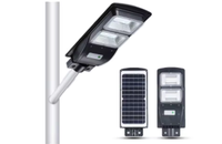 Lampadaire solaire LED intégré certifié IP65 ROHS pour usage routier, 20W 30W 60W 100W 150W 200W 400W, liste de prix