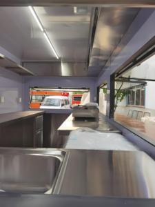 New Type Outdoor Multifunktion aler Fast-Food-Anhänger Street Ice Cream Coffee Mobile Food Truck Boots förmiger Mobile Food Trailer - Product Image 6