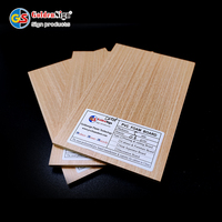 Panneau MDF stratifié PVC 4x8 pieds, 6-18 mm, imperméable, résistant aux rayures, pour armoires et placards, directement de l'usine