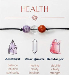 Dainty <b>Bracelet</b> Chakra Balance <b>Bracelet</b> <b>Healing</b> <b>Crystal</b> Natural Gemstone Adjustable <b>Bracelet</b> - Product Image 6