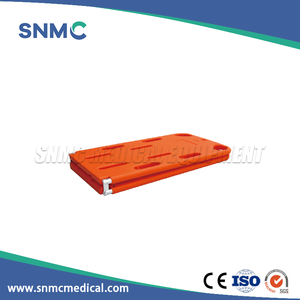 Papan tulang belakang plastik lipat, papan tandu medis dewasa, papan panjang plastik, bantuan darurat, kualitas tinggi, warna oranye, mudah dibawa, - Product Image 3