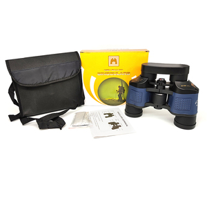 Jumelles portables puissantes 7x35 8x30 Porro Bak4 bleues/noires avec réticule et télémètre, lentilles entièrement revêtues pour usage maritime - Product Image 2