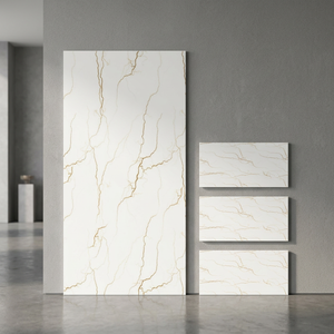 Carreaux de sol et de mur en porcelaine émaillée pleine masse Vistaar White 600x1200mm - Product Image 1