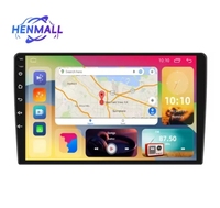 Vente flash : Navigation GPS avec écran tactile IPS 9 pouces, 2DIN, Android CarPlay, universel pour voiture, lecteur FM, montage sur tableau de bord pour BMW