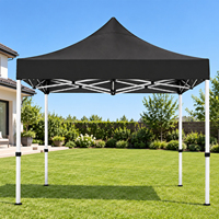Tente publicitaire personnalisée 4x4m 15x15, tente de salon professionnel, chapiteau promotionnel, gazebo avec toile Oxford imperméable et ignifuge