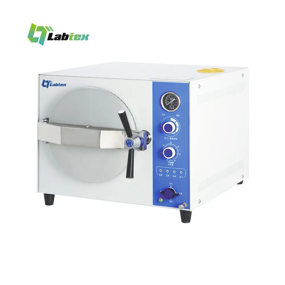 LABTEX Table Top Fast Steam Sterilizer Dental Autoclave Sterilization Machine Autoclave Class N 20L 24L