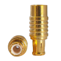 Connecteur coaxial plaqué or MCX-JB3, connecteur RF mâle MCX pour RG402 RG141, directement de l'usine