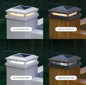 Lampioni a Colonna ad Energia <span class=keywords><strong>Solare</strong></span>, Luci per Pali di Recinzione, Illuminazione Esterna Impermeabile, Luci per Recinzioni e Muri, e Lampioni a Colonna per Esterni - Product Image 5