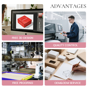 Individuelles Logo Hochwertige 50 ml Parfüm-Geschenkbox Handgefertigte Kosmetikverpackung Schubladen-Parfümbox - Product Image 4