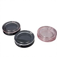 Stock limité, faible MOQ : Boîtier rond pour poudre libre (cosmétique, maquillage, blush, poudre fixante pour cheveux) et boîtier compact pour poudre