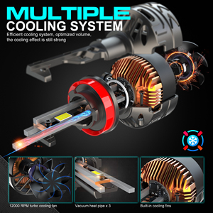 Chenlang OEM cl32 <span class=keywords><strong>300</strong></span> <span class=keywords><strong>Watts</strong></span> Led Đèn Pha Chip 4575 40000 lumen H4 led đèn H1 H3 H4 H7 H11 H13 9005 9006 880 881 công suất cao - Product Image 5