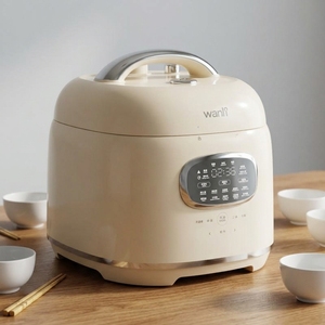 Cuisinière multifonction sur mesure 5L avec contrôle numérique et minuterie prédéfinie, capacité 5.0L pour les grandes repas en famille. Ener - Product Image 1