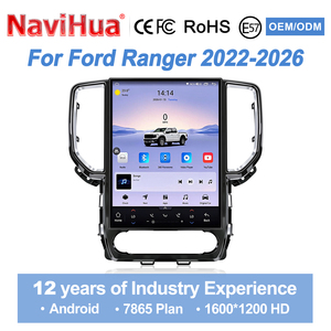 NaviHua สำหรับฟอร์ด เรนเจอร์ ปี 2022-2026 รุ่นอัปเกรดใหม่ วิทยุติดรถยนต์ระบบแอนดรอยด์ขนาด 12.1 นิ้ว เครื่องเล่นมัลติมีเดียในรถยนต์ เครื่องเล่นดีวีดีในรถยนต์ พร้อมระบบ DSP GPS Carplay เครื่องเสียงติดรถยนต์ - Product Image 1