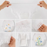 Serviettes hygiéniques anti-fuites, style culotte, haute absorption, non tissées, produits d'hygiène féminine