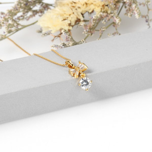 Foxi เครื่องประดับเพทายสร้อยคอจี้น่ารักเครื่องประดับทองประเทศไทยขายส่งสำหรับสาวๆ - Product Image 4