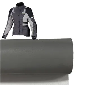 灰色灰色尼龙Cordura反光面料粗糙表面运动t恤运动服300D、500D、700D、1000D