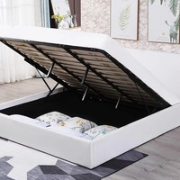 Vente flash sur le lit pliant multifonctionnel de style luxueux pour la maison, base de lit pliable, lit double, lit queen, lit king size