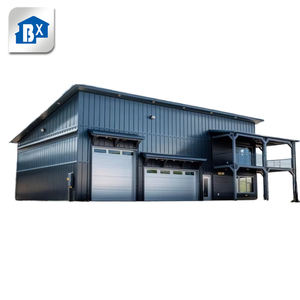 Kit <span class=keywords><strong>de</strong></span> construction <span class=keywords><strong>de</strong></span> garage préfabriqué en structure acier pour 2 voitures, facile à assembler, avec panneaux sandwich, <span class=keywords><strong>vente</strong></span> en gros - Product Image 5