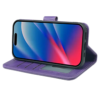 Nouvelles housses de téléphone portable design pour iPhone 18 Pro, 16, 16e, 15 Plus, 14, 13, iPhone 17 Pro Max – Étui portefeuille en cuir professionnel