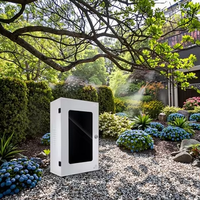 Ensemble de 10 pièces de nouveau Design refroidissement extérieur WiFi connecté App Farm humidificateur hydraulique Machine à tuer les moustiques à basse pression