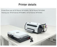 Nouvelle imprimante DTF A3 automatique améliorée, économique et facile à utiliser, avec tête d'impression XP600, encre DTF, prise en charge Flex, portable tout-en-un
