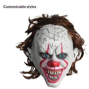 Máscara de Payaso de Látex para Halloween, Disfraz para Fiesta de Máscaras, Cosplay, Casco para Casa Embrujada, Capucha Aterradora RJMJ, Máscara de <span class=keywords><strong>Ghostface</strong></span> - Product Image 5