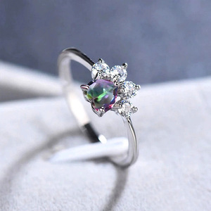 Anello a Forma di Zampa di Gatto Cartoonesca per Donne, Anello da Dito Trendy con Motivo Animale, Gioielli alla Moda - Product Image 4