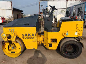 Sakai tw330 Con lăn điều kiện ban đầu được sử dụng Mini thủy lực đường lăn sử dụng tuyệt vời Sakai 3ton đơn trống con lăn máy nén - Product Image 3
