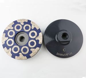 Disco de Diamante Relleno de Resina de Tecnología Coreana JDK, Rosca M14 o 5/8''-11 para Granito y Mármol - Product Image 2