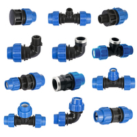 IFAN Chine Fabrication Raccord de tuyau en HDPE Raccord en HDPE à prise égale pour l'irrigation agricole