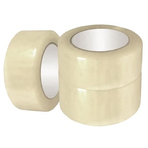 Ruban adhésif marron, ruban d'emballage personnalisé transparent - Product Image 1