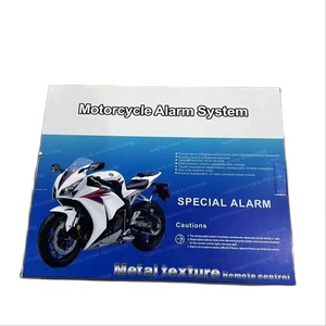 Sistem <span class=keywords><strong>Alarm</strong></span> sepeda motor 12V dengan kunci Remote Control Fob dan pelindung kelebihan beban mesin satu arah Memulai - Product Image 1