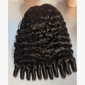 Parrucca Riccia Birmana Colorata 13x6 con Pizzo HD, Densità 250, Parrucca Frontale in Pizzo HD con <span class=keywords><strong>Capelli</strong></span> Umani Ricci Birmani, Fornitori all'Ingrosso - Product Image 3