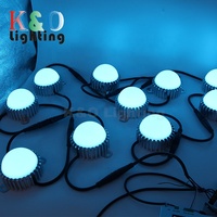 DMX Control Exterior IP65 RGBW Led Pixel Point Luces Navidad Vacaciones Cambiable Emitido Color