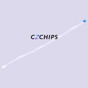 JS05B-12P-250-4-8 FFC Cable (Flexible Flat Cable) P=0.5mm Connector 12P 0.5mm 0.3mm Reverse - Product Image 1