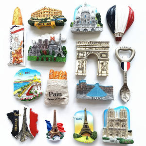 Nam châm tủ lạnh 3D bằng nhựa polyresin quảng cáo tùy chỉnh: Hồ Como, Ý; Nam châm tủ lạnh London; Nam châm tủ lạnh Paris - Product Image 6