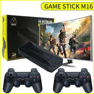 La más nueva consola <span class=keywords><strong>de</strong></span> <span class=keywords><strong>juegos</strong></span> M16 TV portátil 2,4G Joystick inalámbrico 4K HD Game Stick con Gamepad incorporado 20000 <span class=keywords><strong>juegos</strong></span> para <span class=keywords><strong>PS1</strong></span>/SFC/FC - Product Image 5