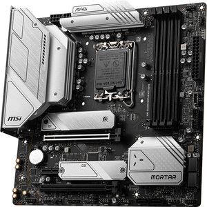 MSI MAG B660M MORTAR DDR4 Mortar Placa base de computadora + Intel Core Placa de U <span class=keywords><strong>Set</strong></span>/placa base CPU <span class=keywords><strong>Set</strong></span> - Product Image 1