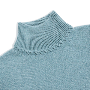 Maglione di Cashmere spesso collo alto TOWNKANAWomen <span class=keywords><strong>con</strong></span> maglione di Cashmere di alta qualità 100% intrecciato cavo - Product Image 2