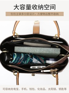 Sac fourre-tout en PU de haute qualité pour femme, sac à main de luxe, vente en gros - Product Image 3