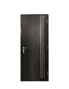 باب غرفة نوم فانغدا إسرائيلي مع شرائط ألومنيوم، أفضل الأبواب الفولاذية - Product Image 3