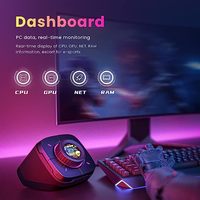 Pont de flux de contrôleur de clavier de jeu Mini PC personnalisé Cololight avec démarrage à une touche et fonctionnalités intelligentes Cyberpunk