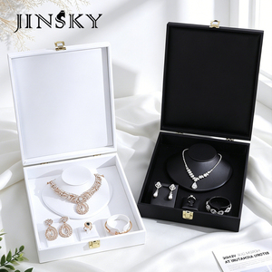 Premium Velvet Jewelry Stand Tray Combination Ready Stock For Boutique Jewelry Retail Counter Display Props - Product Image 3