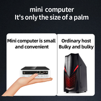 Mini PC i7 8550U i5 8260U I3 8145U NVME almacenamiento Dual LAN 4K HD pantalla 2 * DDR4 RAM Win10/11 Sistema Oficina ordenador de casa