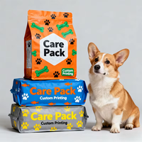 Sachet Doypack Personnalisé Anti-humidité avec Fermeture Éclair pour Aliments pour Animaux (Friandises pour Chats) 1,5kg-9kg, Matériau PE, Scellage Durable