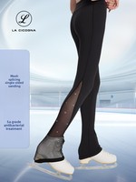 Costume de patinage artistique pour filles, entraînement de ballet, gymnastique, en polyester/rayonne, design cousu, strass, jupe de danse en spandex