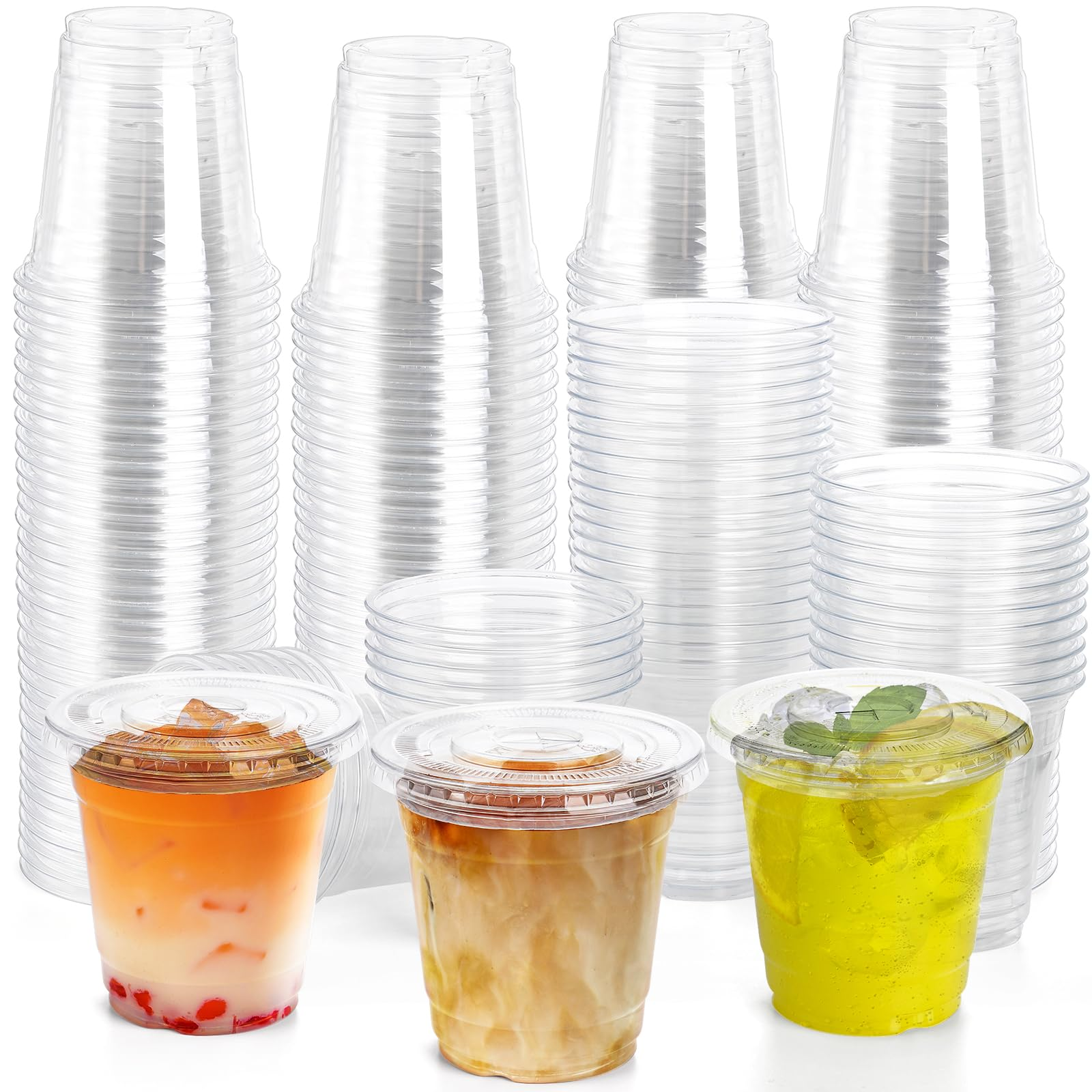 90mm 10oz/300ml clear cup
